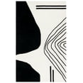 thumbnail image 1 of SAFAVIEH Rodeo Drive Dusan Abstract Area Rug, Ivory/Black, 4' x 6', 1 of 8