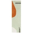 thumbnail image 1 of SAFAVIEH Rodeo Drive Dusan Abstract Runner Rug, Green/Rust, 2'3" x 8', 1 of 8