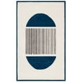 thumbnail image 1 of SAFAVIEH Rodeo Drive Gertrude Abstract Area Rug, Ivory/Navy, 3' x 5', 1 of 8