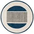 thumbnail image 1 of SAFAVIEH Rodeo Drive Gertrude Abstract Area Rug, Ivory/Navy, 6' x 6' Round, 1 of 10