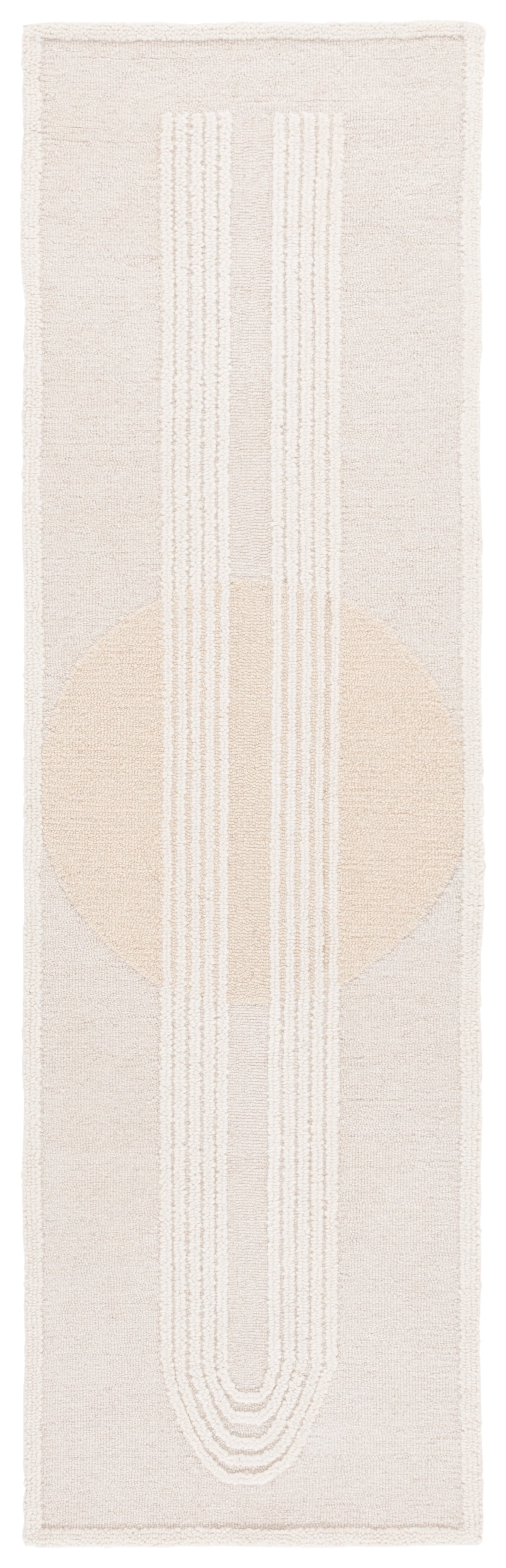 SAFAVIEH Rodeo Drive Guliana Abstract Runner Rug, Ivory/Beige, 2'3" x 8'