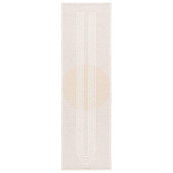 SAFAVIEH Rodeo Drive Guliana Abstract Runner Rug, Ivory/Beige, 2'3" x 8'