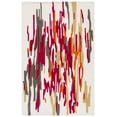 thumbnail image 1 of SAFAVIEH Rodeo Drive Jesper Abstract Area Rug, Ivory/Red, 8' x 10', 1 of 8