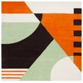 thumbnail image 1 of SAFAVIEH Rodeo Drive Kenneth Abstract Area Rug, Green/Brown, 6' x 6' Square, 1 of 11