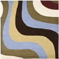 thumbnail image 1 of SAFAVIEH Rodeo Drive Kuzman Abstract Wool Area Rug, Blue/Multi, 6' x 6' Square, 1 of 4