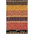 thumbnail image 1 of SAFAVIEH Rodeo Drive Luis Floral Geometric Wool Area Rug, Rust/Gold, 3'6" x 5'6", 1 of 10