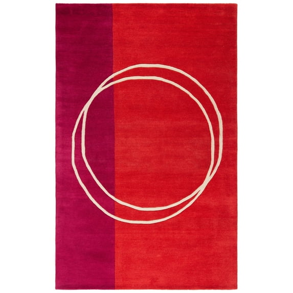 SAFAVIEH Rodeo Drive Malandra Geometric Wool Area Rug, Multi, 2'6" x 4'6"