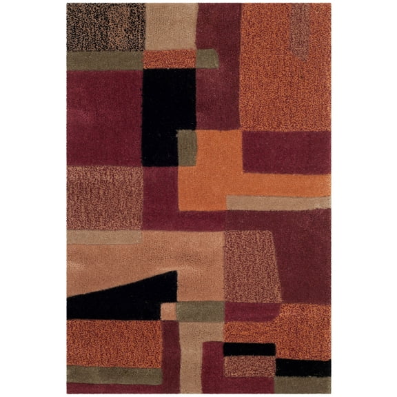 SAFAVIEH Rodeo Drive Phillis Abstract Wool Area Rug, Multi, 2' x 3'