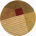 thumbnail image 1 of SAFAVIEH Rodeo Drive Quentin Abstract Geometric Wool Area Rug, Multi, 5'9" x 5'9" Round, 1 of 3