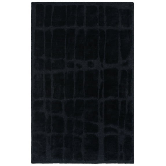 SAFAVIEH Rodeo Drive Sandford Geometric Area Rug, Black, 3' x 5'