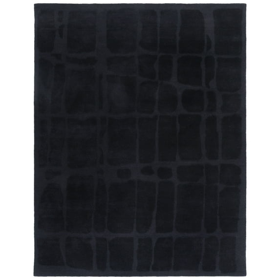 SAFAVIEH Rodeo Drive Sandford Geometric Area Rug, Black, 8' x 10'
