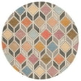 thumbnail image 1 of SAFAVIEH Rodeo Drive Slater Geometric Area Rug, Gray/Beige, 6' x 6' Round, 1 of 7