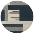 thumbnail image 1 of SAFAVIEH Rodeo Drive Yasim Abstract Area Rug, Navy/Ivory, 6' x 6' Round, 1 of 5
