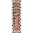 thumbnail image 1 of SAFAVIEH Rodeo Drive jordan Geometric Runner Rug, Black/Rust, 2'3" x 8', 1 of 8
