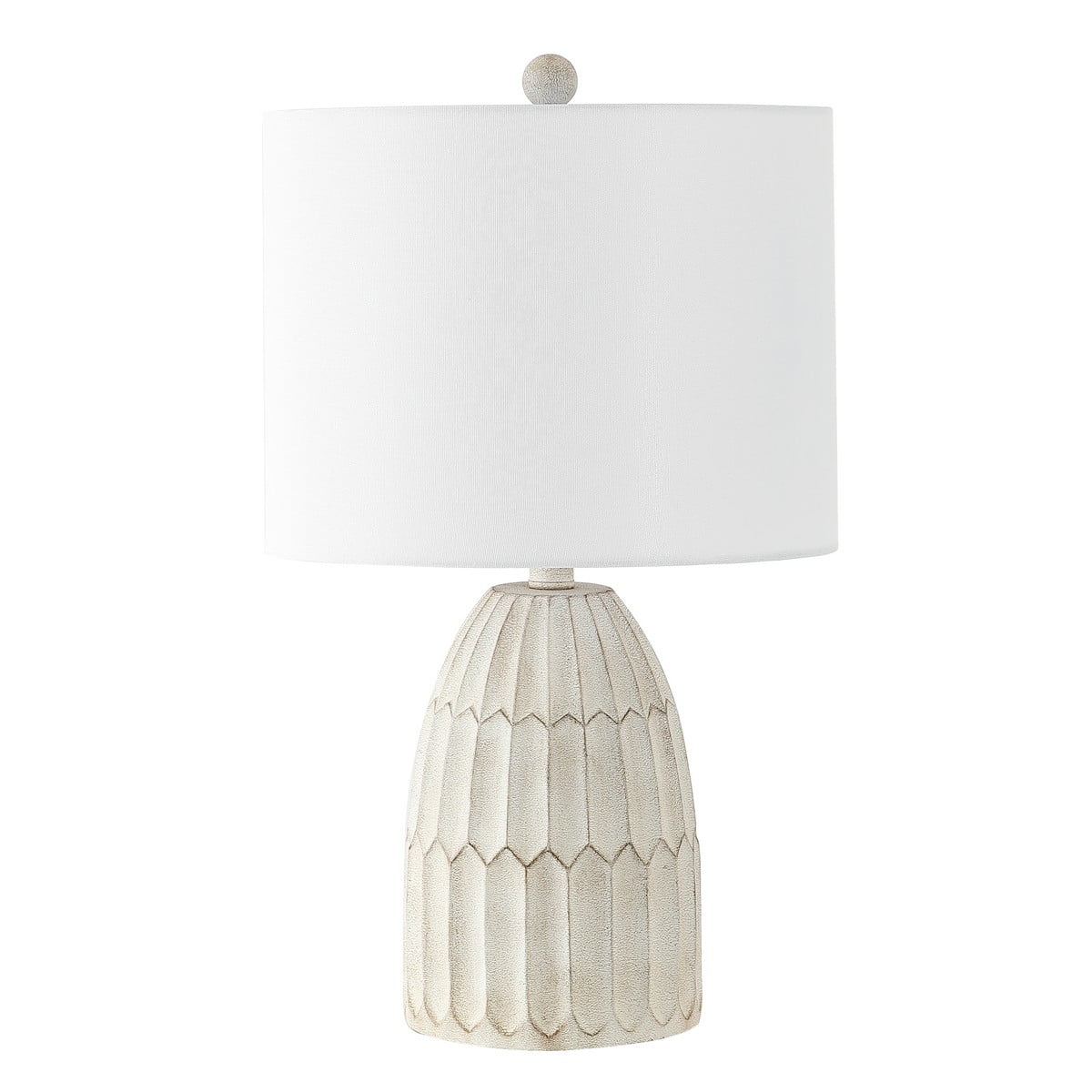 SAFAVIEH Ronken 22 in. Ancient Inspirations Table Lamp, Antique White