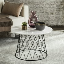 SAFAVIEH Roper Retro Mid-Century Lacquer End Table, White