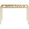 thumbnail image 1 of SAFAVIEH Rosalia Butterfly Console Table, Gold/Clear, 1 of 6