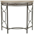 thumbnail image 1 of SAFAVIEH Rosalie Traditional Rustic Demilune Console, Copper/Maple, 1 of 4