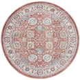 thumbnail image 1 of SAFAVIEH Rosewood Axum Oriental Area Rug, Ivory/Red, 6'7" x 6'7" Round, 1 of 7