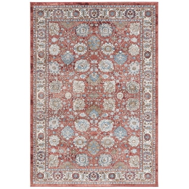 SAFAVIEH Rosewood Axum Oriental Area Rug, Ivory/Red, 8' x 10'