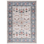 SAFAVIEH Rosewood Randa Oriental Area Rug, Ivory/Blue, 4 x 6