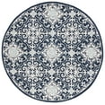 thumbnail image 1 of SAFAVIEH Roslyn Aleta Geometric Area Rug, Navy/Light Blue, 7' x 7' Round, 1 of 7