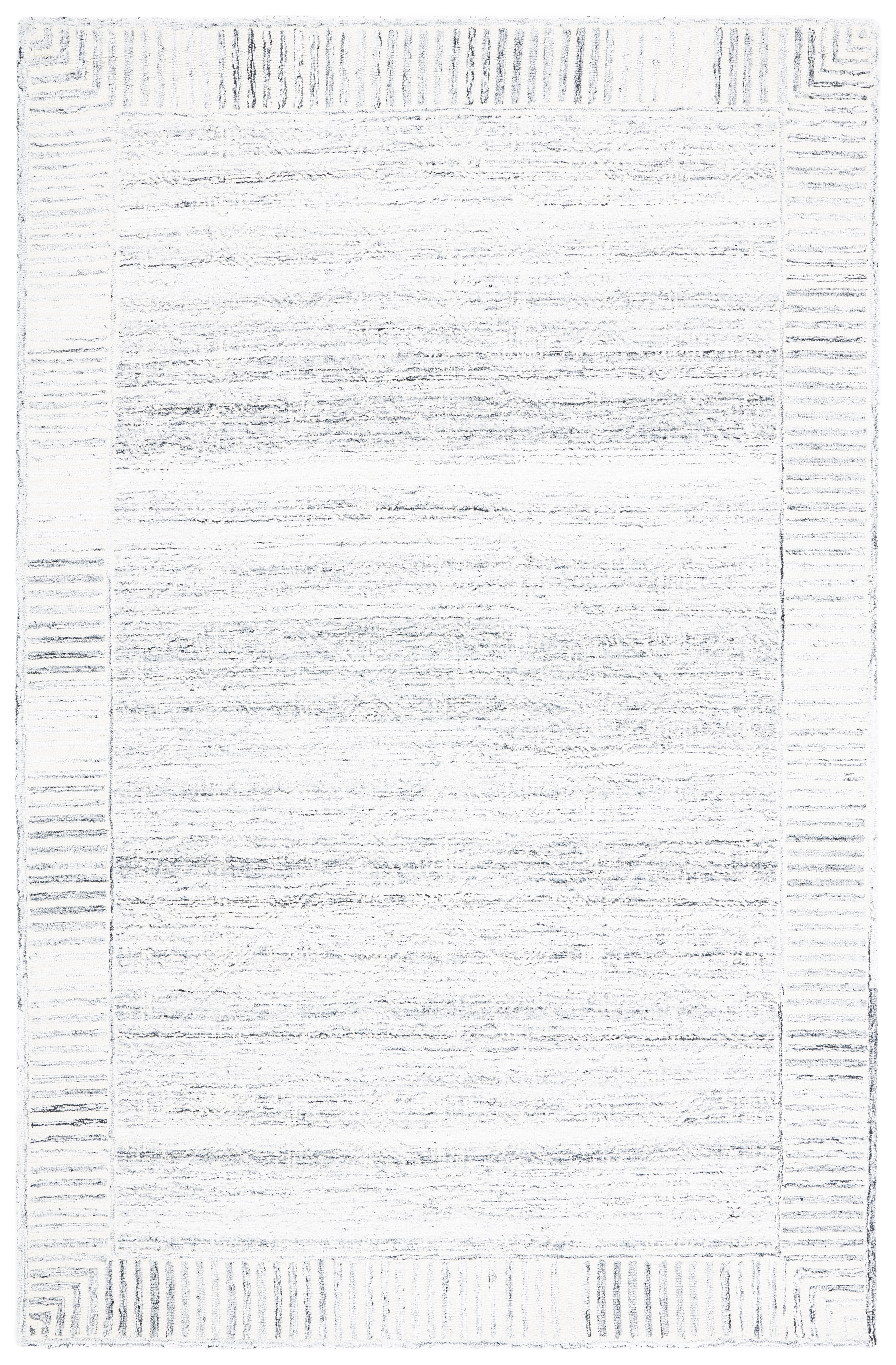 SAFAVIEH Roslyn Dacre Abstract Area Rug, Grey/Ivory, 6' x 9'