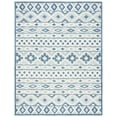 thumbnail image 1 of SAFAVIEH Roslyn Lena Geometric Area Rug, Blue/Grey, 6' x 9', 1 of 7