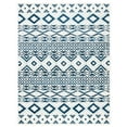 thumbnail image 1 of SAFAVIEH Roslyn Lena Geometric Area Rug, Blue/White, 6' x 9', 1 of 7