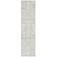 thumbnail image 1 of SAFAVIEH Roslyn Olivia Abstract Runner Rug, Light Grey/Ivory, 2'3" x 9', 1 of 8