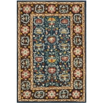 SAFAVIEH Roslyn ROS545A Handmade Blue / Multi Rug