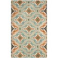 thumbnail image 1 of SAFAVIEH Roslyn ROS595A Handmade Blue / Beige Rug, 1 of 5