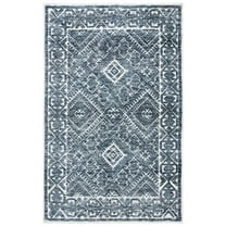 SAFAVIEH Roslyn ROS703M Handmade Blue / Ivory Rug