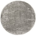thumbnail image 1 of SAFAVIEH Royal Hartley Solid Plush Shag Area Rug, Silver, 6'7" x 6'7" Round, 1 of 6
