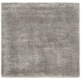 thumbnail image 1 of SAFAVIEH Royal Hartley Solid Plush Shag Area Rug, Silver, 6'7" x 6'7" Square, 1 of 6