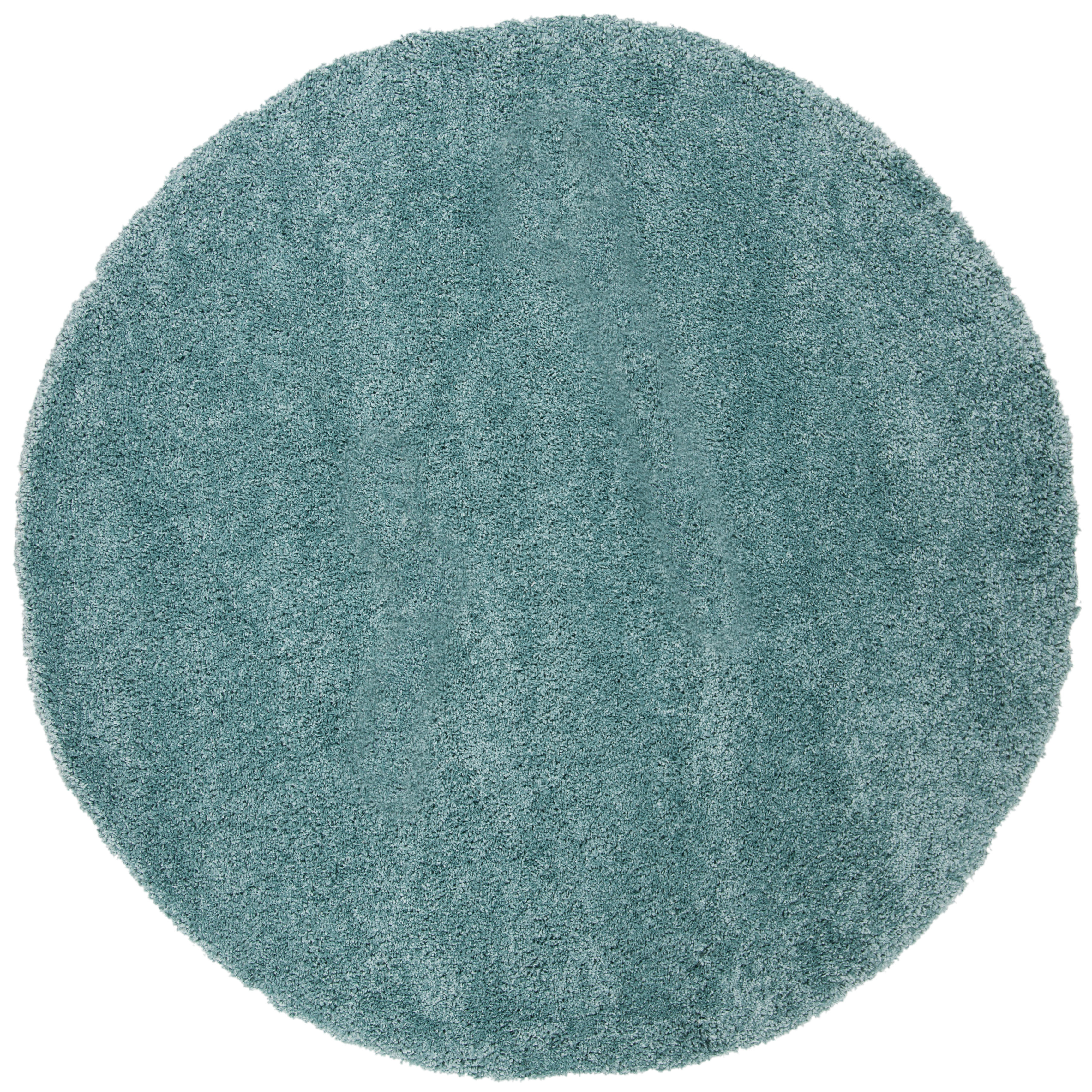 Solid Plush Rug SAFAVIEH Royal Juliet Solid Plush Shag Area Rug, Aqua, 6'7