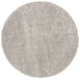 thumbnail image 1 of SAFAVIEH Royal Juliet Solid Plush Shag Area Rug, Grey, 6'7" x 6'7" Round, 1 of 8