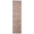 thumbnail image 1 of SAFAVIEH Royal Ronnette Solid Plush Shag Runner Rug, Beige, 2'2" x 8', 1 of 7