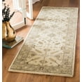thumbnail image 1 of SAFAVIEH Royalty Earleen Traditional Wool Runner Rug, Cream/Light Grey, 2'3" x 7', 1 of 4