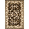 thumbnail image 1 of SAFAVIEH Royalty Eustacia Floral Wool Area Rug, Chocolate/Beige, 4' x 6', 1 of 8