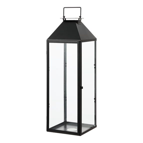SAFAVIEH Ruane Black Metal Outdoor Candle Holder