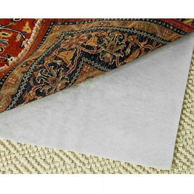 SAFAVIEH Rug on Carpet Hold Rug Pad, White, 2' x 4' (Set of 2)