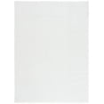 thumbnail image 1 of SAFAVIEH Rumi Blaire Solid Polyester Shag Area Rug, Ivory, 4' x 6', 1 of 8