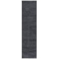 thumbnail image 1 of SAFAVIEH Rumi Blaire Solid Polyester Shag Runner Rug, Charcoal, 2'2" x 8', 1 of 7