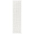 thumbnail image 1 of SAFAVIEH Rumi Janie Abstract Polyester Shag Runner Rug, Ivory/Light Beige, 2'2" x 8', 1 of 7