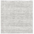 thumbnail image 1 of SAFAVIEH Rumi Serenity Abstract Polyester Shag Area Rug, Gray/Ivory, 6'7" x 6'7" Square, 1 of 11