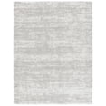 thumbnail image 1 of SAFAVIEH Rumi Serenity Distressed Polyester Shag Area Rug, Gray/Ivory, 8' x 10', 1 of 8