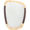 thumbnail image 1 of SAFAVIEH Rupa 23" x 31" Natural/Brown Natural Wall Mirror, 1 of 6