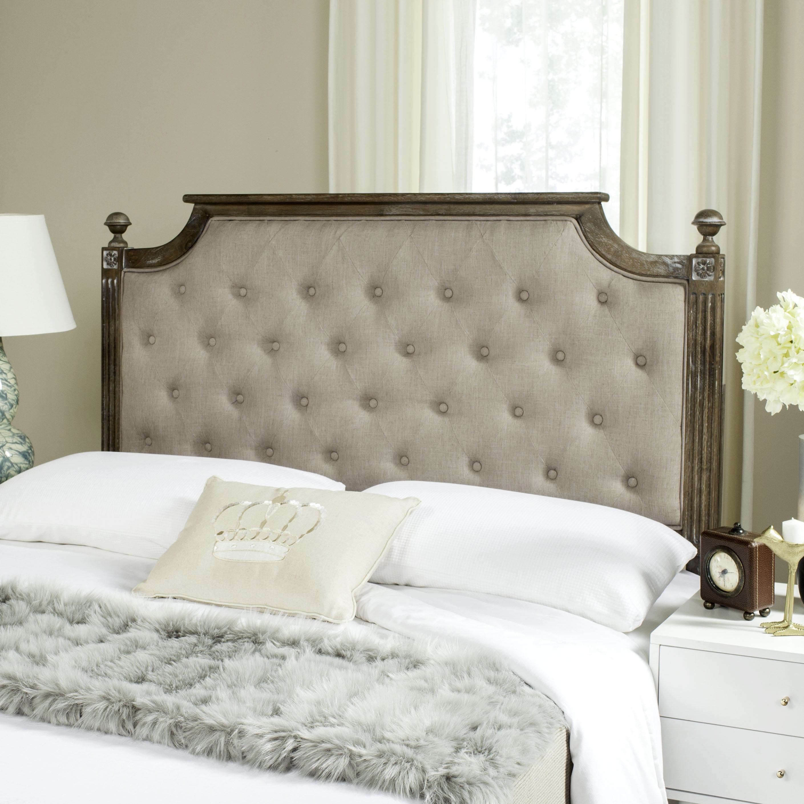 Safavieh wood headboard queen deals