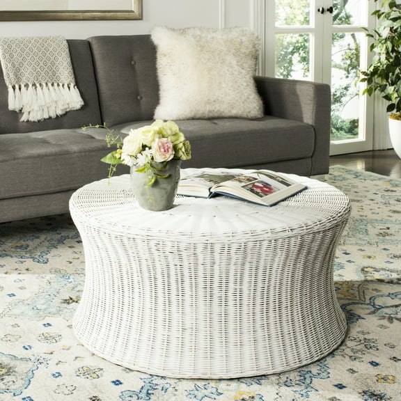 SAFAVIEH Ruxton Coffee Table White